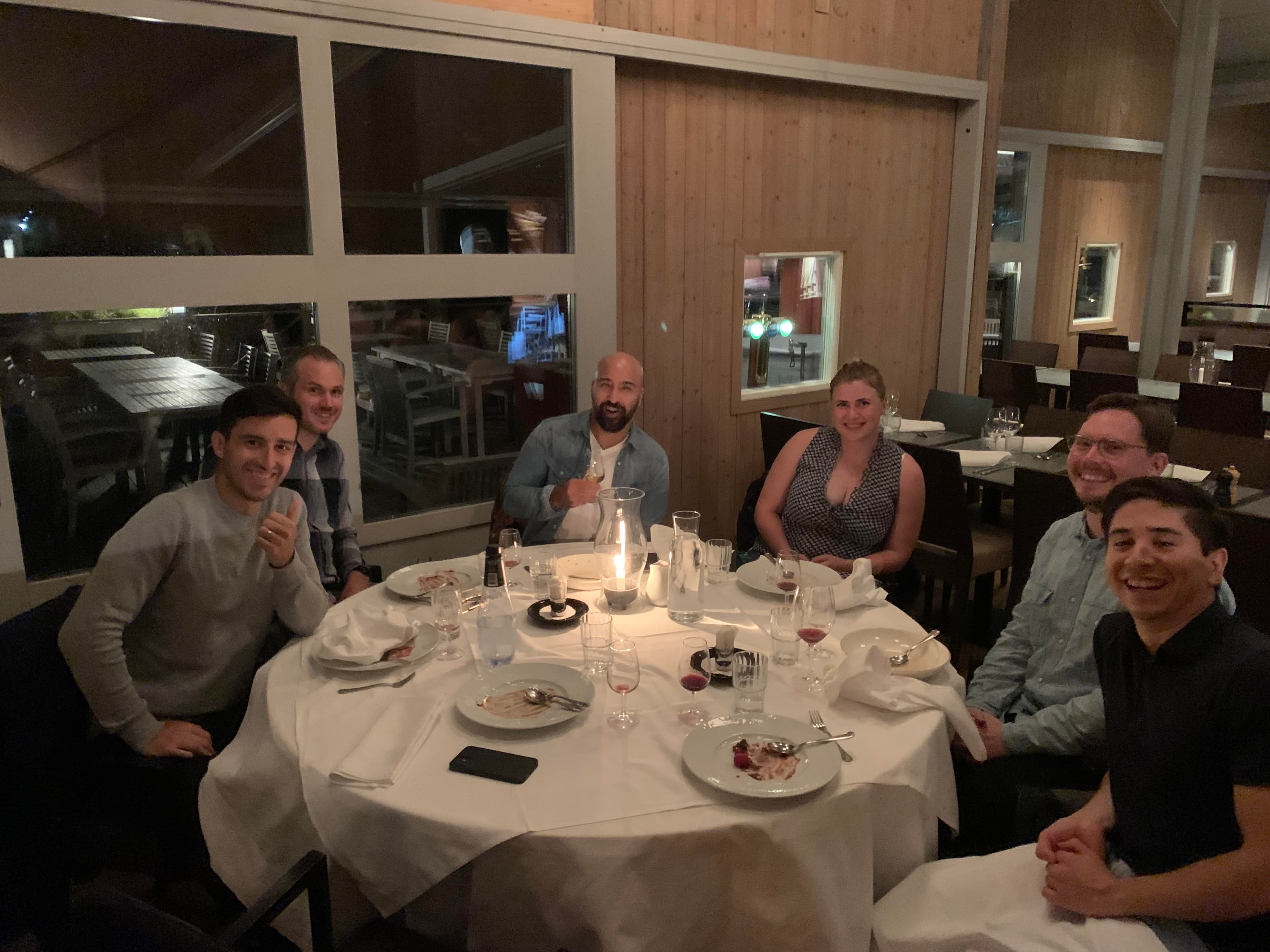 Dinner at Tak